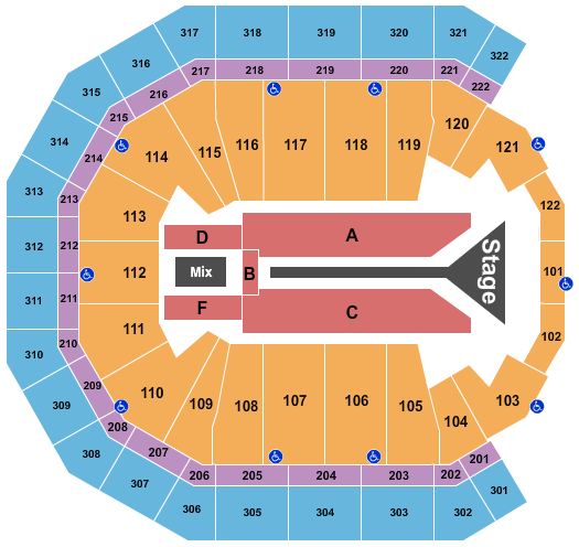 Pinnacle Bank Arena Maroon 5 Seating Chart